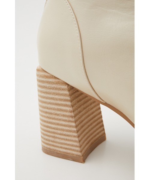 SLY（スライ）の「CENTER SEAM SHORT BOOTS ショート ブーツ（ブーツ・レディース・マルチ/アイボリー/ブラック・MEDIUM/LARGE/SMALL）」の10枚目の写真