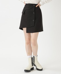 3.3Field Trip/アシメWRAPミニスカート 2218869