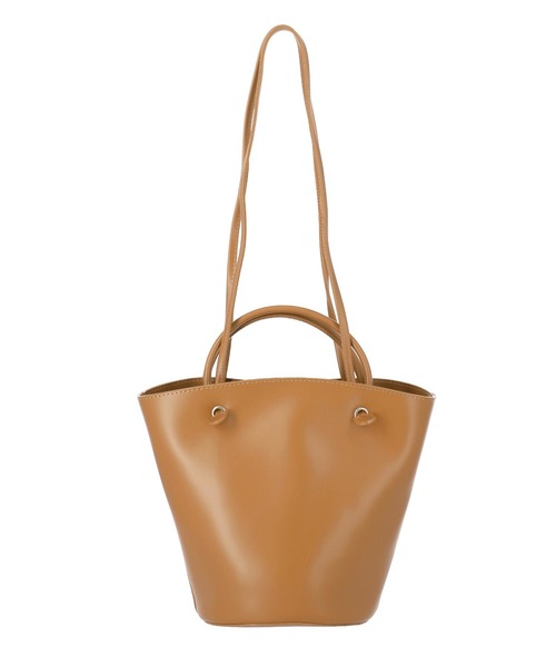 Settimissimo（セッティミッシモ）の「ポーチ付き2WAYハンドルバッグ（ハンドバッグ・レディース・ブラック/キャメル・FREE）」の12枚目の写真