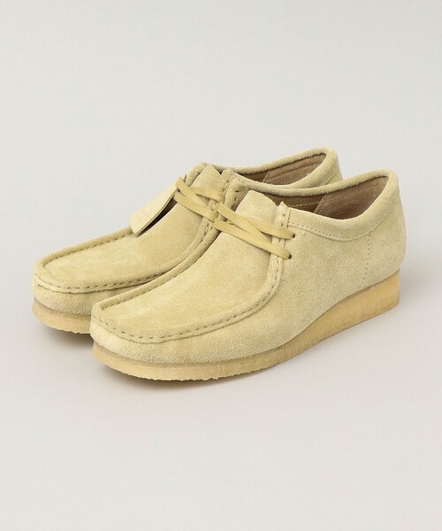 Clarks(クラークス)の「CLARKS: WALLABEE(モカシン/デッキシューズ・メンズ・ブラック/ベージュ・8/9/7/LARGE/10)」の2枚目の写真