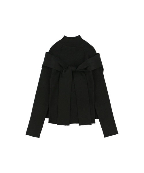 アリシアスタン　ハイネックニットトップス ALEXIA STAM（アリシアスタン）の「High Neck Rib Knit Top With