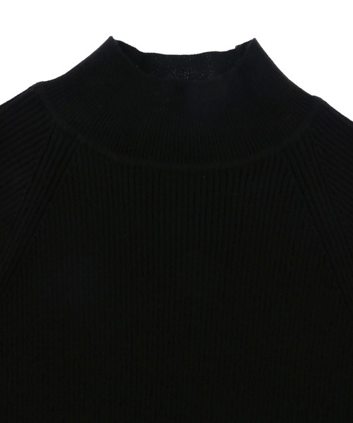 アリシアスタン　ハイネックニットトップス ALEXIA STAM（アリシアスタン）の「High Neck Rib Knit Top With