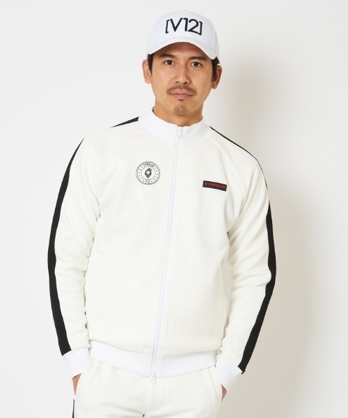 V12(ヴィ トゥエルヴ)の「LINE TOP(ブルゾン・メンズ・ブラック/グレー/ホワイト・L/M/S/XL)」の2枚目の写真