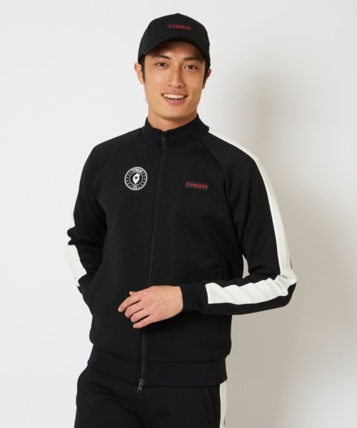 V12(ヴィ トゥエルヴ)の「LINE TOP(ブルゾン・メンズ・ブラック/グレー/ホワイト・L/M/S/XL)」の1枚目の写真