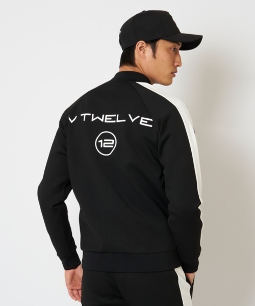 V12(ヴィ トゥエルヴ)の「LINE TOP(ブルゾン・メンズ・ブラック/グレー/ホワイト・L/M/S/XL)」の10枚目の写真