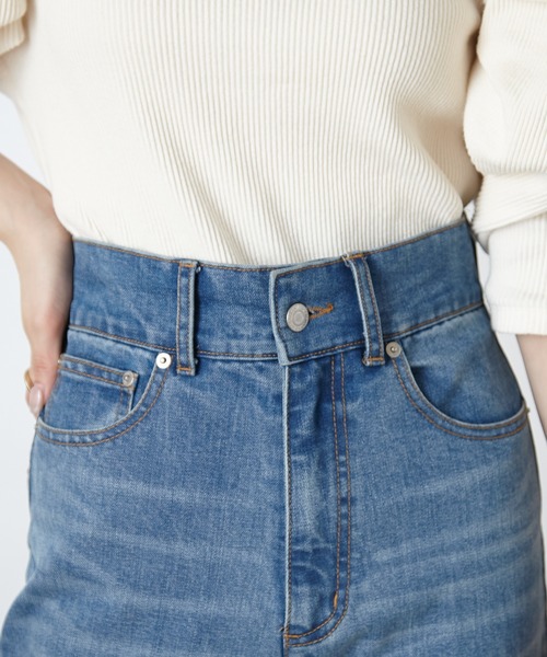 ミリ❤︎ カフネ　ダメージ加工　ブルーデニム クリフメイヤー[公式] デニムキャンプパンツ MENS 2134000 | KRIFF