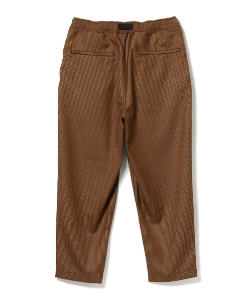 BEAMS(ビームス)の「BEAMS / ウェビング バギー テーパード チェック パンツ(その他パンツ・メンズ・ネイビー/ブラウン・SMALL/MEDIUM/LARGE/X-LARGE)」の17枚目の写真