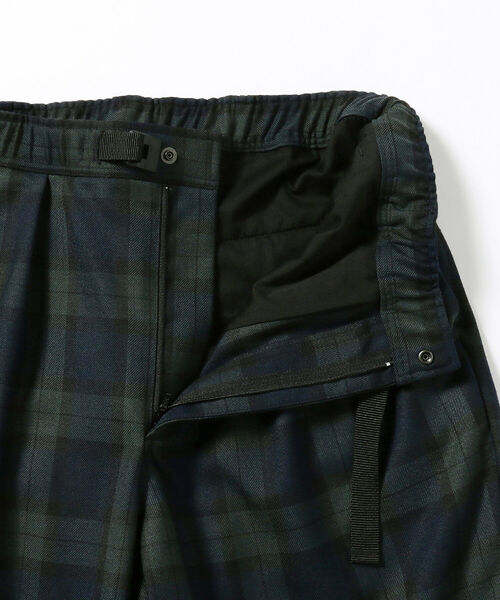 BEAMS(ビームス)の「BEAMS / ウェビング バギー テーパード チェック パンツ(その他パンツ・メンズ・ネイビー/ブラウン・SMALL/MEDIUM/LARGE/X-LARGE)」の19枚目の写真
