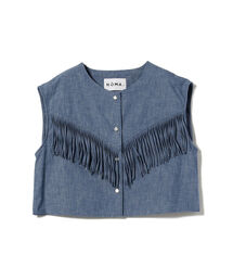 Ray BEAMS | NOMA t.d. × Ray BEAMS / 別注 フリンジ ベスト(ベスト)