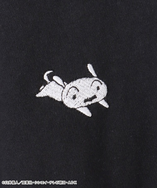 Honeys(ハニーズ)の「クレヨンしんちゃん/トレーナー(スウェット・レディース・グリーン系その他/杢グレー/ブルー系その他/ブラック/アイボリー・M/LL/L/SS/S)」の14枚目の写真