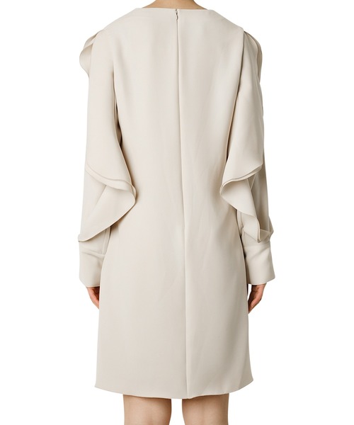 LE CIEL BLEU（ルシェルブルー）の「ラッフルスリーブシフトドレス