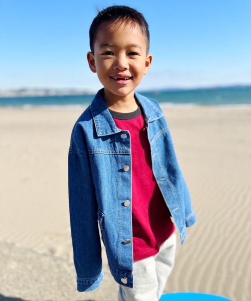 NESTA BRAND(ネスタブランド)の「NESTA KIDS(ネスタキッズ) / デニムジャケット(デニムジャケット・キッズ・ブルー・130/110/120/90/100)」の6枚目の写真