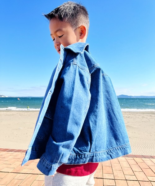 NESTA BRAND(ネスタブランド)の「NESTA KIDS(ネスタキッズ) / デニムジャケット(デニムジャケット・キッズ・ブルー・130/110/120/90/100)」の7枚目の写真