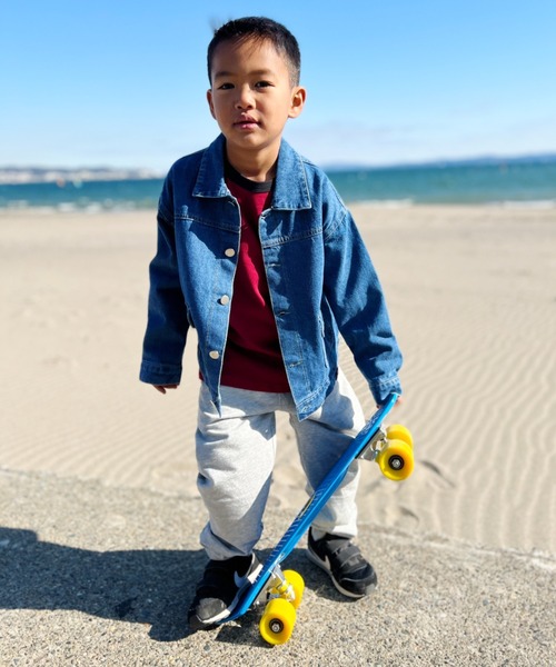 NESTA BRAND(ネスタブランド)の「NESTA KIDS(ネスタキッズ) / デニムジャケット(デニムジャケット・キッズ・ブルー・130/110/120/90/100)」の8枚目の写真