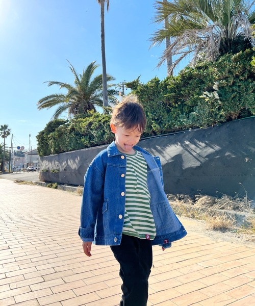 NESTA BRAND(ネスタブランド)の「NESTA KIDS(ネスタキッズ) / デニムジャケット(デニムジャケット・キッズ・ブルー・130/110/120/90/100)」の5枚目の写真