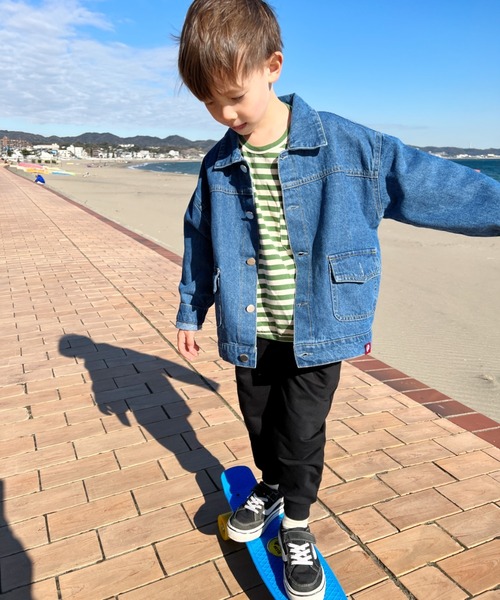 NESTA BRAND(ネスタブランド)の「NESTA KIDS(ネスタキッズ) / デニムジャケット(デニムジャケット・キッズ・ブルー・130/110/120/90/100)」の4枚目の写真