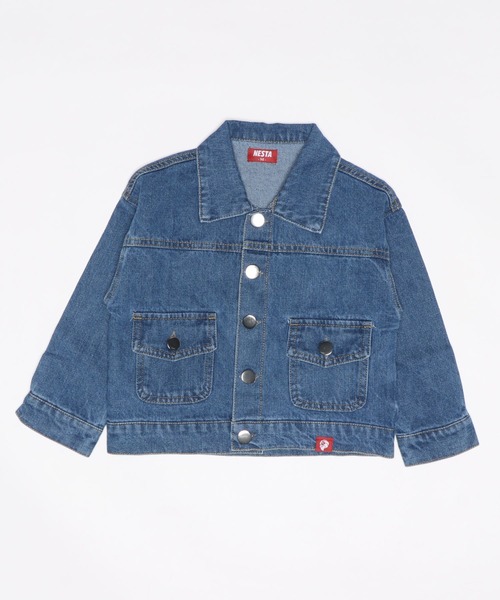 NESTA BRAND(ネスタブランド)の「NESTA KIDS(ネスタキッズ) / デニムジャケット(デニムジャケット・キッズ・ブルー・130/110/120/90/100)」の11枚目の写真