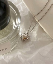 SONYUNARA ハートモチーフシルバーネックレス