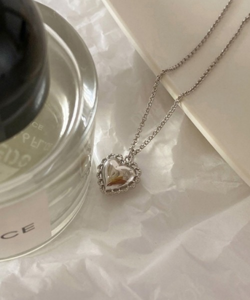 SONA（ソナ）の「SONYUNARA ハートモチーフシルバーネックレス（ネックレス・レディース・シルバー・FREE）」の6枚目の写真