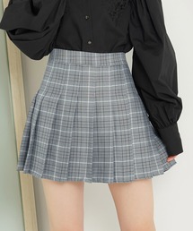 Newlyme | チェックプリーツスカパン(スカート)