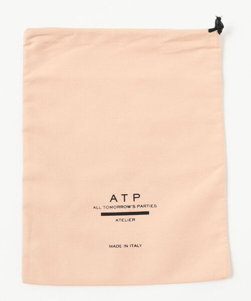 ATP ATELIER(エーティーピーアトリエ)の「ATP atelier × Demi-Luxe BEAMS / 別注 ROMA フラットサンダル(サンダル・レディース・ブラック/ホワイト系その他3・38/35/36/37)」の9枚目の写真
