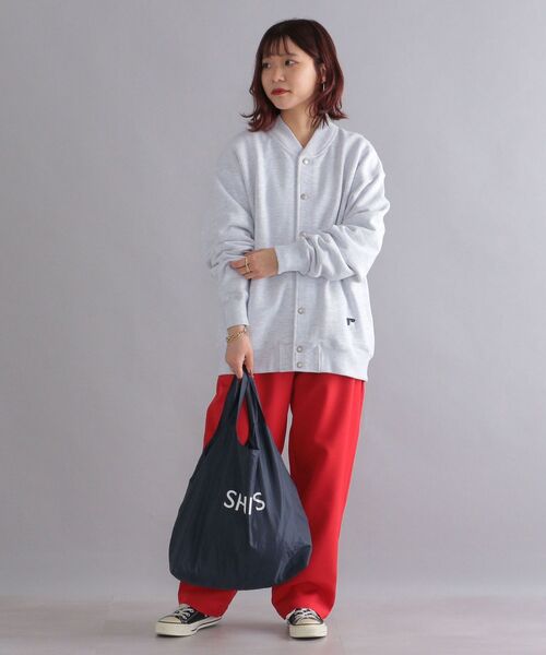 Russell Athletic（ラッセルアスレティック）の「【WEB限定/SHIPS別注】RUSSELL ATHLETIC: トンプキン スウェット スタジャン（ブルゾン・メンズ・ネイビー/グレー/グリーン・SMALL/MEDIUM/LARGE/X-LARGE）」の5枚目の写真