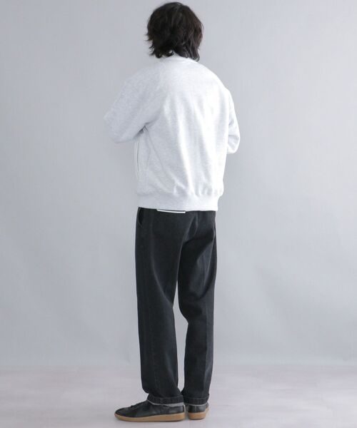 Russell Athletic（ラッセルアスレティック）の「【WEB限定/SHIPS別注】RUSSELL ATHLETIC: トンプキン スウェット スタジャン（ブルゾン・メンズ・ネイビー/グレー/グリーン・SMALL/MEDIUM/LARGE/X-LARGE）」の10枚目の写真