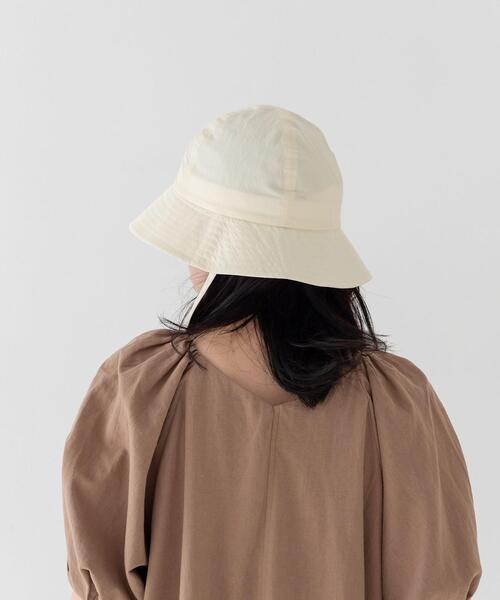 CITEN（シテン）の「＜CITEN（シテン）＞ワッシャーワイドブリム ハット（ハット・レディース・ブラック/オフホワイト・FREE）」の13枚目の写真