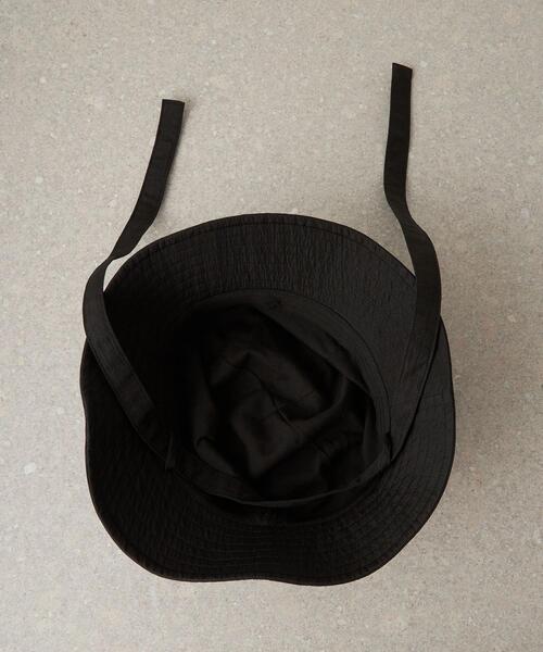 CITEN（シテン）の「＜CITEN（シテン）＞ワッシャーワイドブリム ハット（ハット・レディース・ブラック/オフホワイト・FREE）」の17枚目の写真