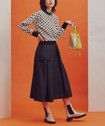 N.（N. Natural Beauty Basic） | 【S Size Line】◆アウトポケットスカート(スカート)