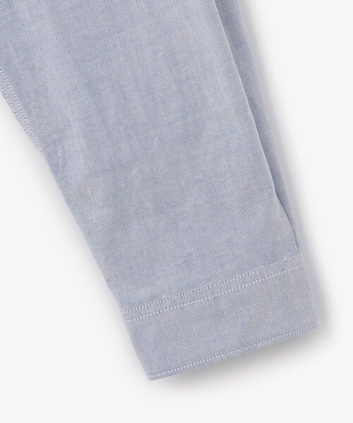 DANTON（ダントン）の「DANTON | オックスフォード バンドカラーシャツ WOMEN（シャツ/ブラウス・レディース・ブルー/ホワイト・34/36/38）」の20枚目の写真