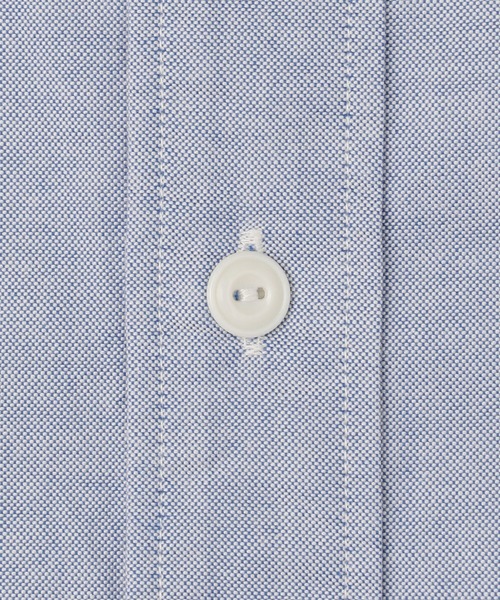 DANTON（ダントン）の「DANTON | オックスフォード バンドカラーシャツ WOMEN（シャツ/ブラウス・レディース・ブルー/ホワイト・34/36/38）」の12枚目の写真