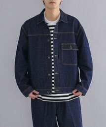 SHIPS | 【WEB限定】SHIPS: 12オンス ビッグシルエット デニム ジャケット (セットアップ対応)(デニムジャケット)