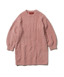 gelato pique（ジェラートピケ）の「【JUNIOR】【ONLINE限定】スフレハートアランドレス（ルームワンピース・キッズ）」