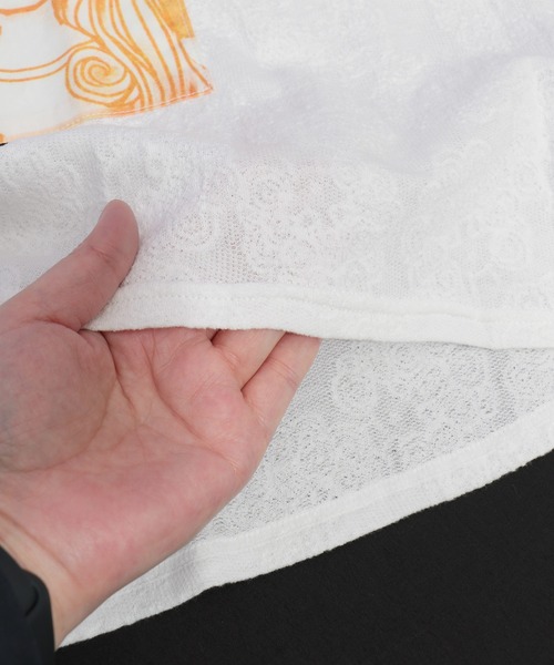 ScoLar（スカラー）の「アップリケスカラーちゃんジャガードロングスリーブTシャツ（Tシャツ/カットソー・レディース・グリーン/ブラック/オフホワイト・M）」の13枚目の写真