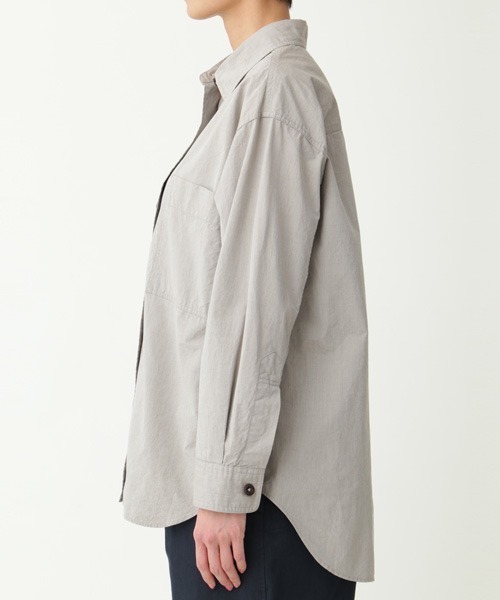 専用 美品 MHL. 24SS NATURAL COTTON CHAMBRAY MHL.（エムエイチエル）の「NATURAL COTTON CHAMBRAY（シャツ