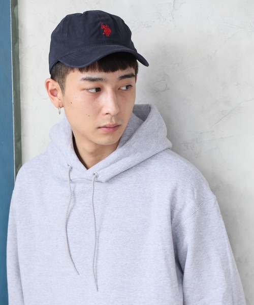 U.S. POLO ASSN.（ユーエスポロアッスン）の「【U.S. POLO ASSN./ユーエスポロアッスン】ポニー ウォッシュツイル ベースボールキャップ（キャップ・メンズ・ブラック/カーキ/ネイビー/ベージュ/マスタード/バーガンディー/ダークオリーブ/ホワイト・FREE）」の16枚目の写真
