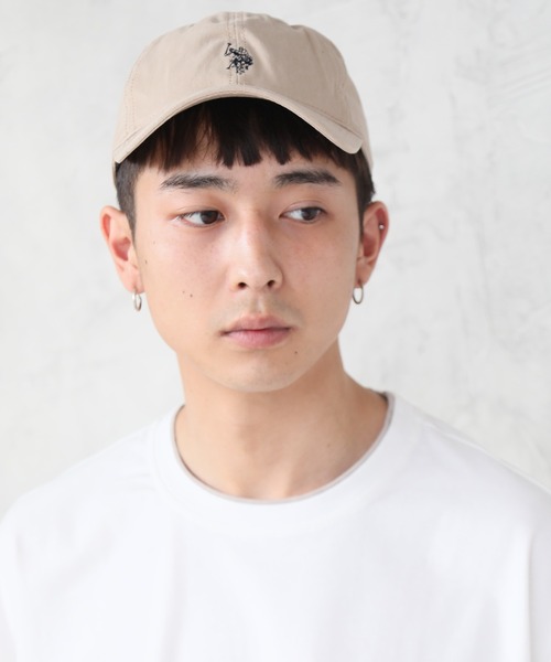 U.S. POLO ASSN.（ユーエスポロアッスン）の「【U.S. POLO ASSN./ユーエスポロアッスン】ポニー ウォッシュツイル ベースボールキャップ（キャップ・メンズ・ブラック/カーキ/ネイビー/ベージュ/マスタード/バーガンディー/ダークオリーブ/ホワイト・FREE）」の13枚目の写真