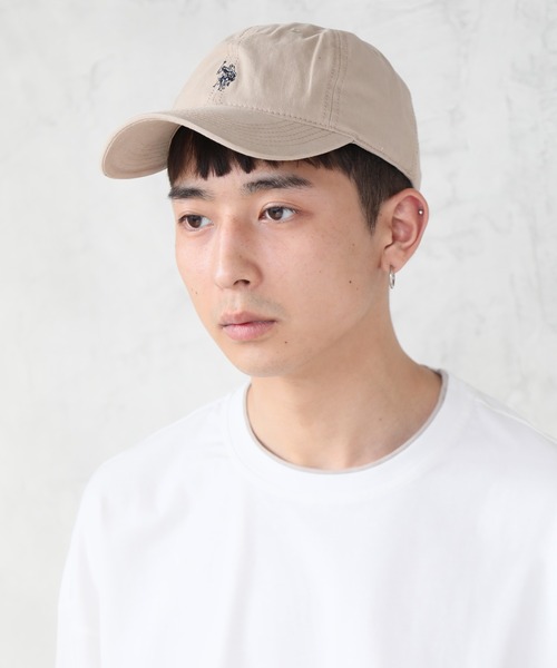 U.S. POLO ASSN.（ユーエスポロアッスン）の「【U.S. POLO ASSN./ユーエスポロアッスン】ポニー ウォッシュツイル ベースボールキャップ（キャップ・メンズ・ブラック/カーキ/ネイビー/ベージュ/マスタード/バーガンディー/ダークオリーブ/ホワイト・FREE）」の14枚目の写真