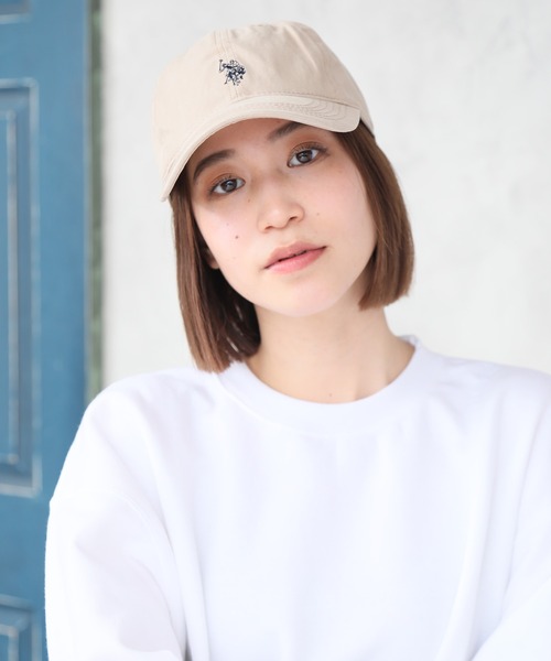 U.S. POLO ASSN.（ユーエスポロアッスン）の「【U.S. POLO ASSN./ユーエスポロアッスン】ポニー ウォッシュツイル ベースボールキャップ（キャップ・メンズ・ブラック/カーキ/ネイビー/ベージュ/マスタード/バーガンディー/ダークオリーブ/ホワイト・FREE）」の19枚目の写真