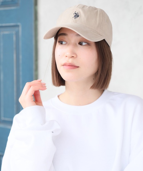 U.S. POLO ASSN.（ユーエスポロアッスン）の「【U.S. POLO ASSN./ユーエスポロアッスン】ポニー ウォッシュツイル ベースボールキャップ（キャップ・メンズ・ブラック/カーキ/ネイビー/ベージュ/マスタード/バーガンディー/ダークオリーブ/ホワイト・FREE）」の20枚目の写真