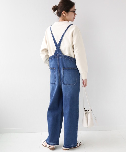 JOURNAL STANDARD relume（ジャーナルスタンダード　レリューム）の「デニムサロペット◆（サロペット/オーバーオール・レディース・ブラック/ネイビー・36/38）」の17枚目の写真