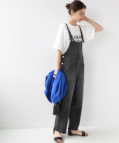 JOURNAL STANDARD relume（ジャーナルスタンダード　レリューム）の「デニムサロペット◆（サロペット/オーバーオール・レディース・ブラック/ネイビー・36/38）」の19枚目の写真