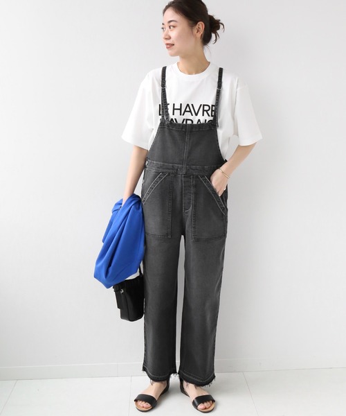 JOURNAL STANDARD relume（ジャーナルスタンダード　レリューム）の「デニムサロペット◆（サロペット/オーバーオール・レディース・ブラック/ネイビー・36/38）」の22枚目の写真