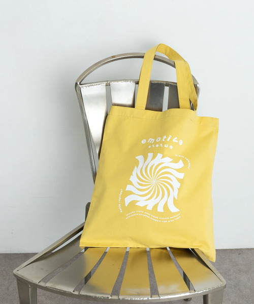 SMELLY（スメリー）の「プリントトートバッグ（トートバッグ・レディース・ブルー/イエロー/グレー/グリーン・-）」の13枚目の写真