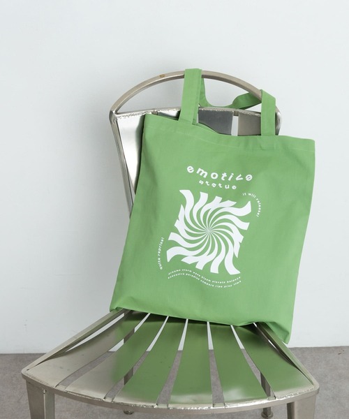 SMELLY（スメリー）の「プリントトートバッグ（トートバッグ・レディース・ブルー/イエロー/グレー/グリーン・-）」の17枚目の写真