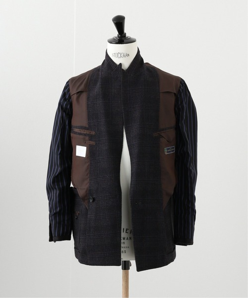 EDIFICE SELECT（エディフィスセレクト）の「【DI PRAY / ディ・プレイ】Ripped Frise ダブル ジャケット（テーラードジャケット・メンズ・チョコ・46）」の7枚目の写真