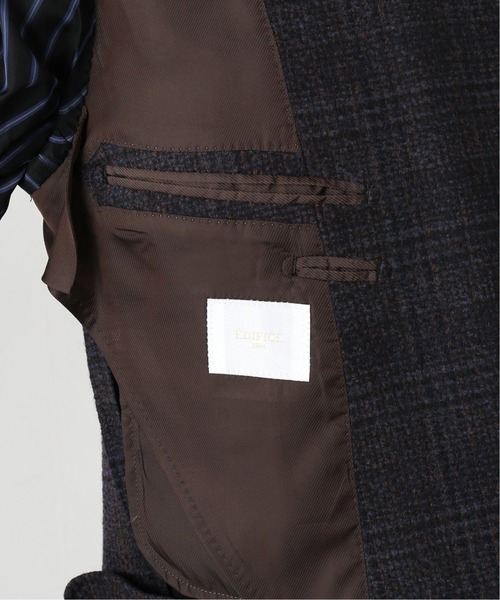 EDIFICE SELECT（エディフィスセレクト）の「【DI PRAY / ディ・プレイ】Ripped Frise ダブル ジャケット（テーラードジャケット・メンズ・チョコ・46）」の5枚目の写真