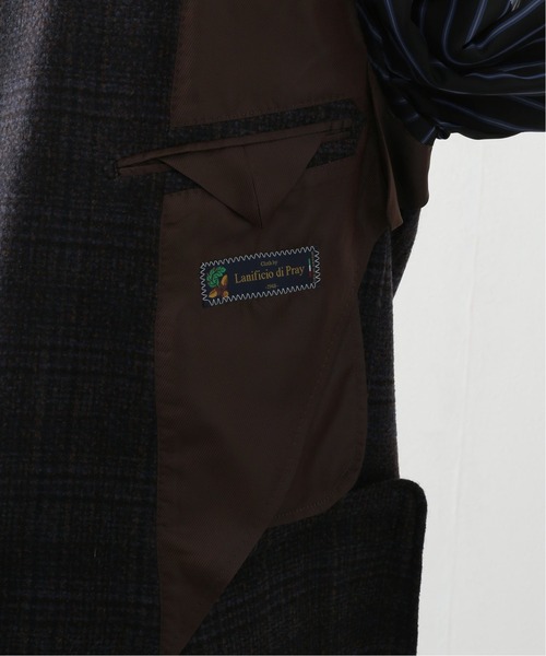 EDIFICE SELECT（エディフィスセレクト）の「【DI PRAY / ディ・プレイ】Ripped Frise ダブル ジャケット（テーラードジャケット・メンズ・チョコ・46）」の22枚目の写真