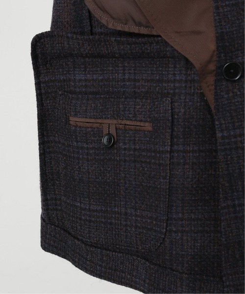 EDIFICE SELECT（エディフィスセレクト）の「【DI PRAY / ディ・プレイ】Ripped Frise ダブル ジャケット（テーラードジャケット・メンズ・チョコ・46）」の16枚目の写真